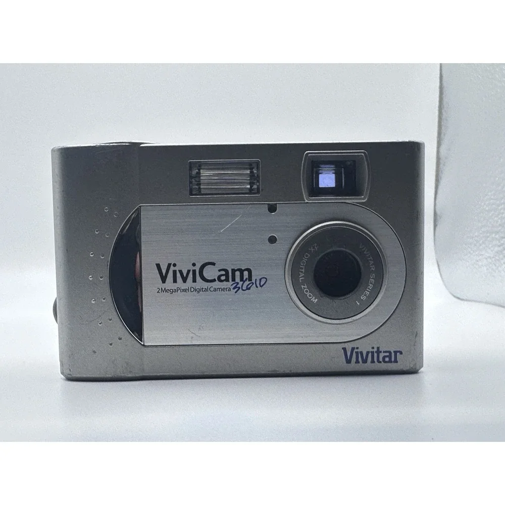 Vivitar ViviCam 3610 2MP Digital Camera Untested As Is For Parts/repair